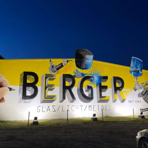 Berger-Firmenfassade