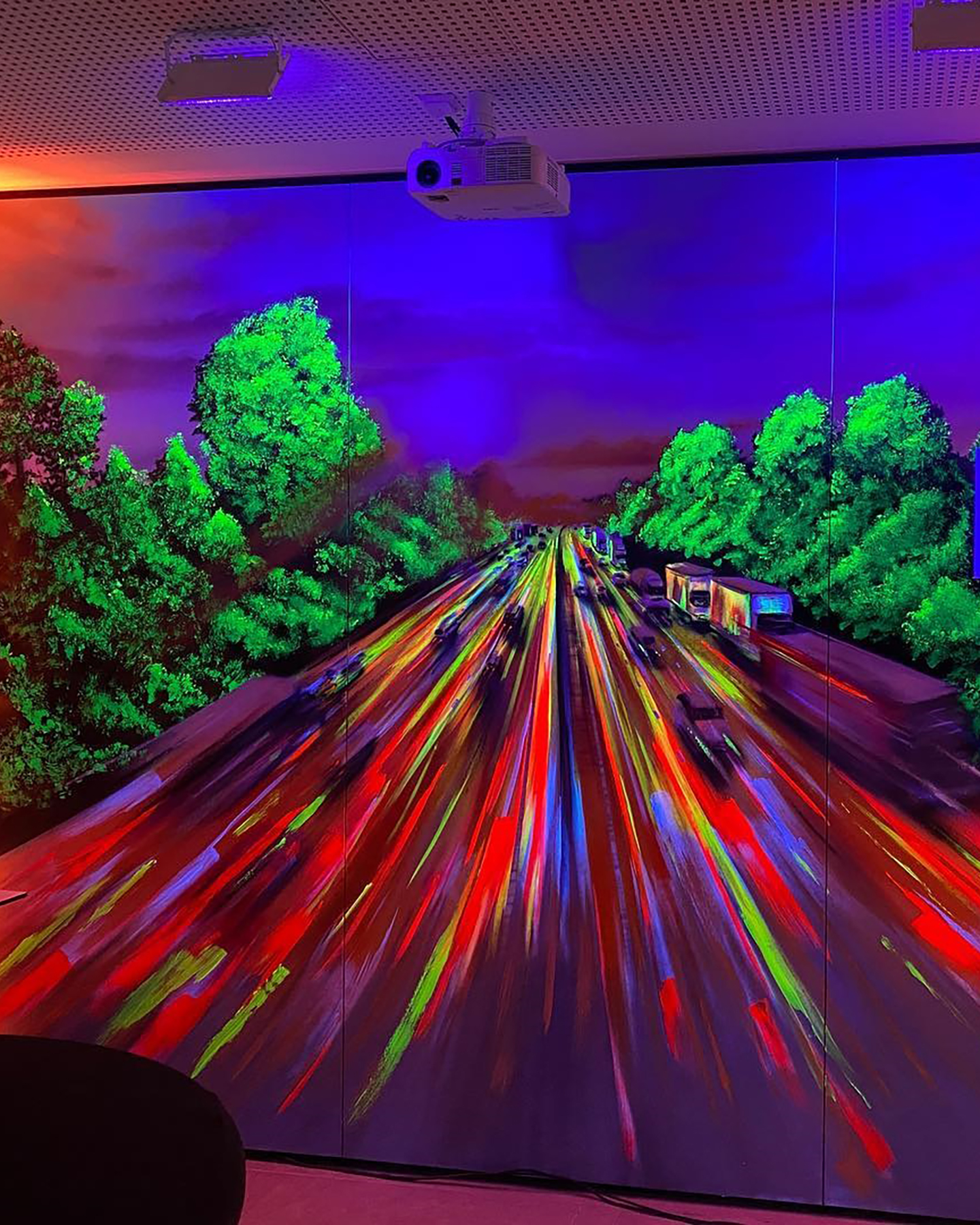 Graffiti Schwarzlicht